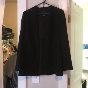 Black Trouve flare blazer